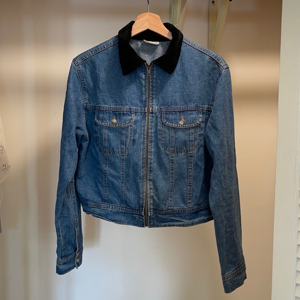 Neiman Marcus jean jacket